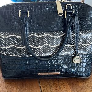 Ladies purse black & white